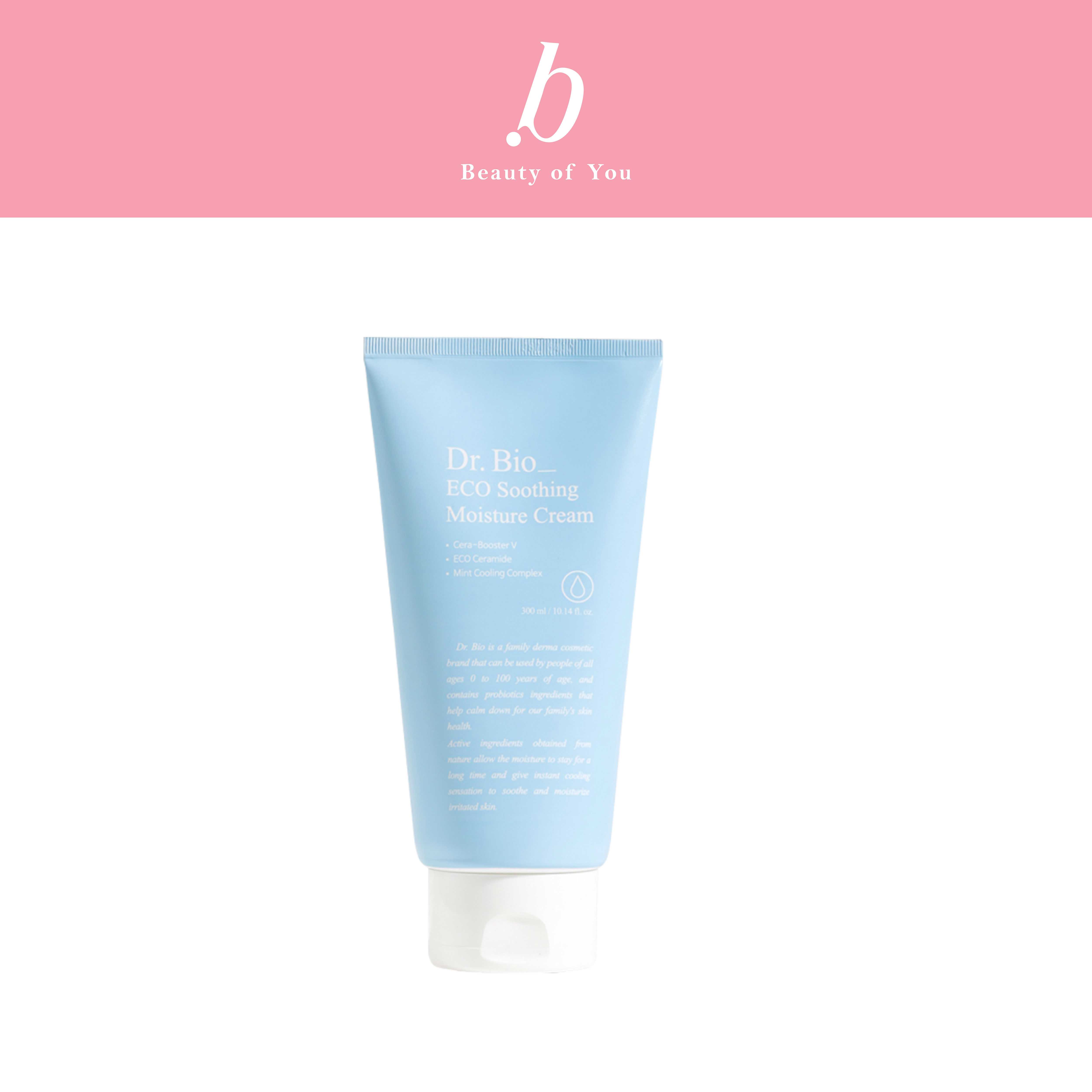 DR.BIO ECO SOOTHING MOISTURE CREAM 300ML (ครีมลดระคายเคือง ปลอบประโลมผิว)