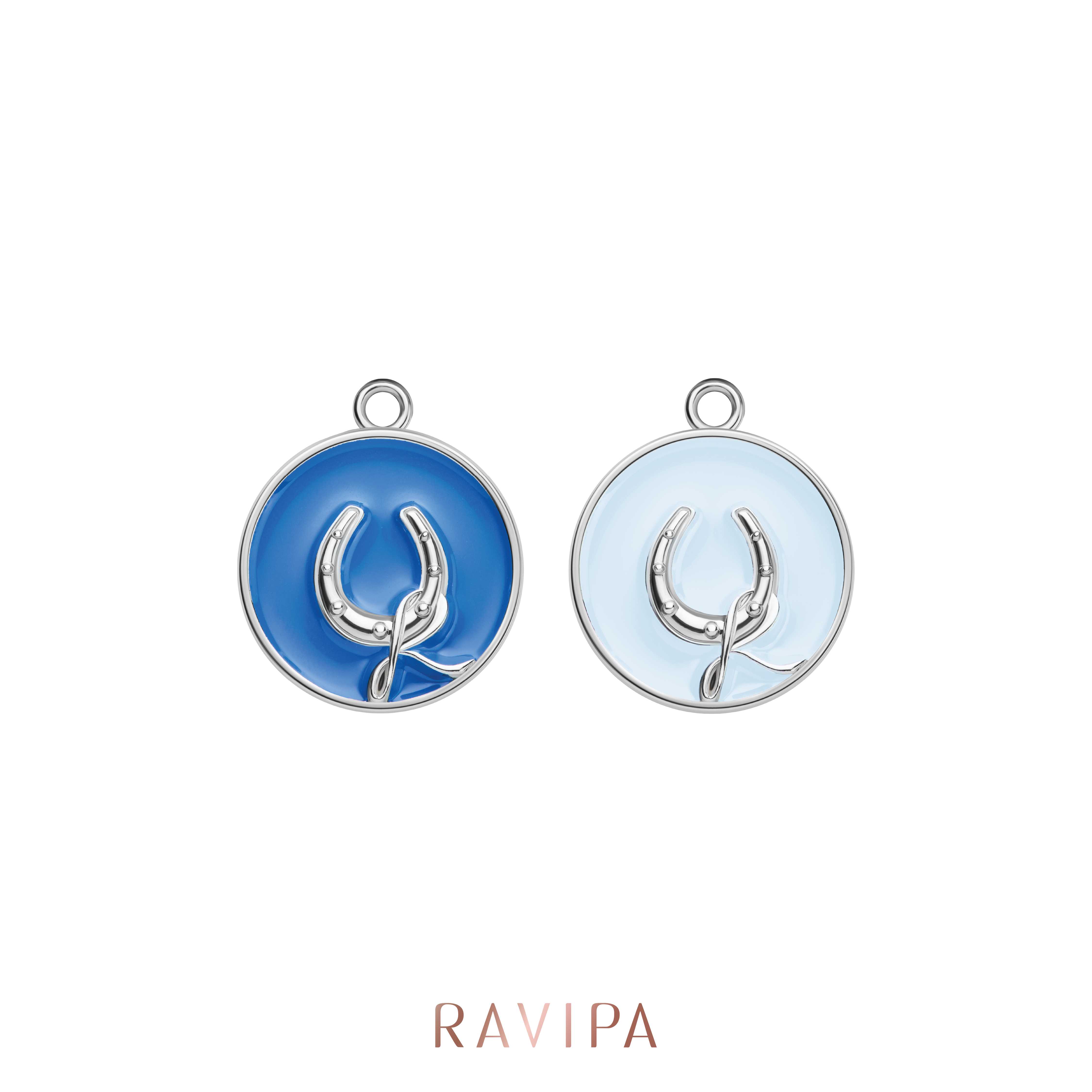 RAVIPA | Hug and Paws Horse Shoe Charm