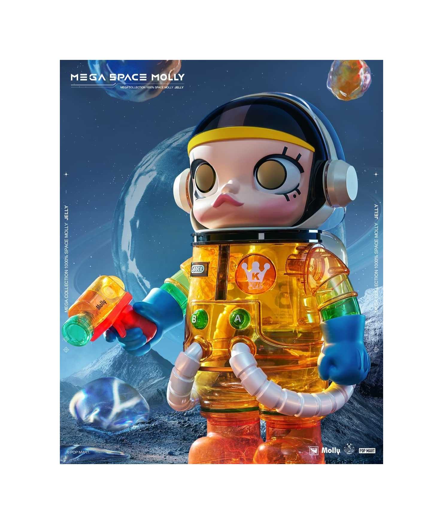 Mega Space Molly 1000%  Jelly   (แกะกล่องน้ำตาลเช็คตัวละคร) (TC)