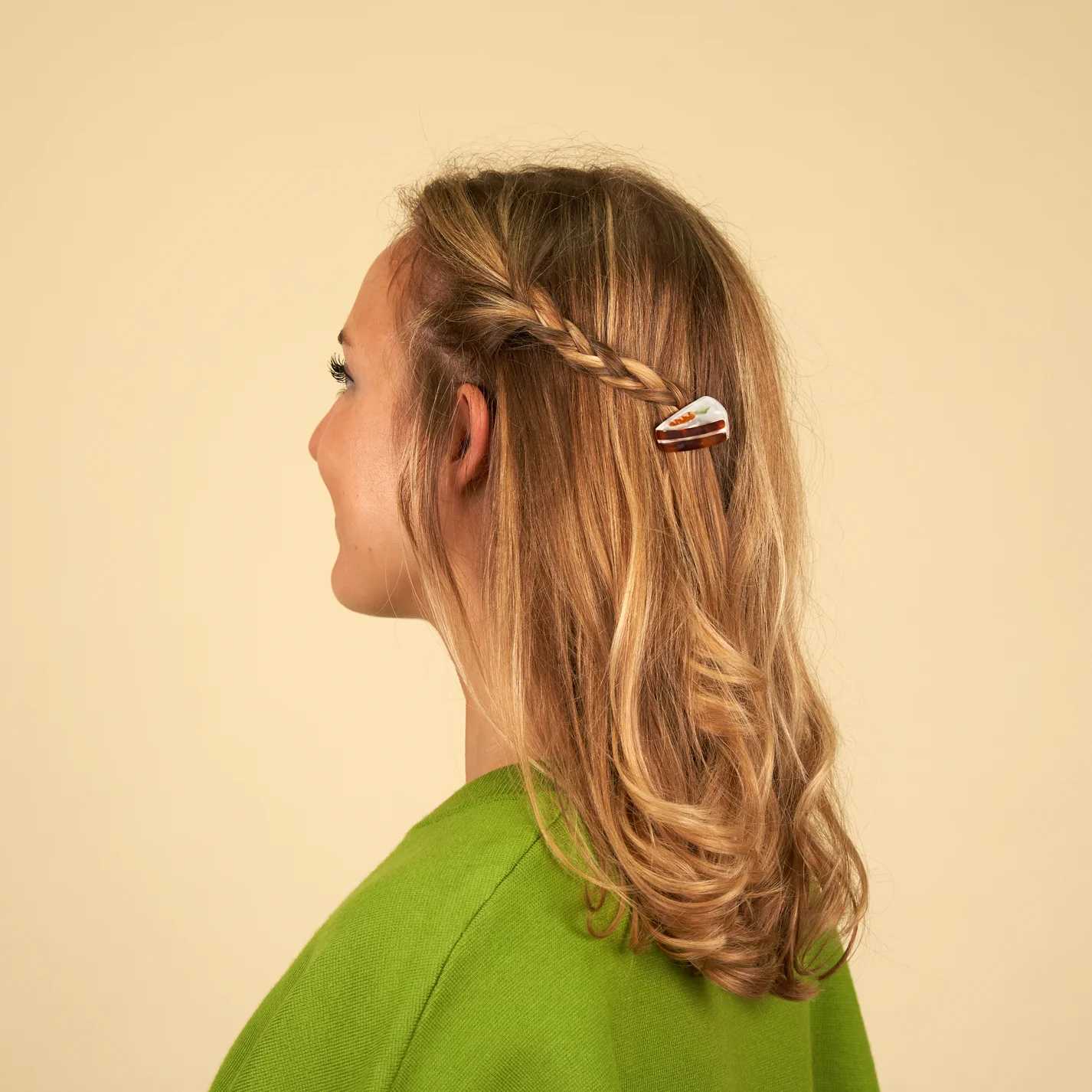 Coucou Suzette Hair Clip - Carrot Cake