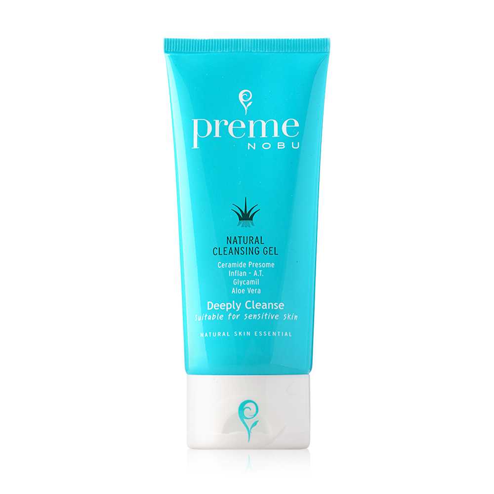 Preme Nobu Natural Cleansing Gel 75g เจลล้างเครื่องสำอาง