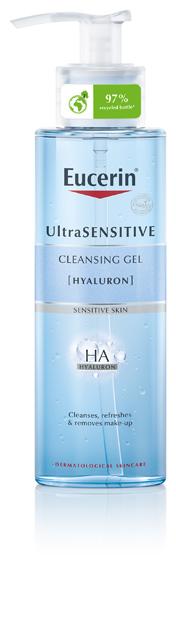 Eucerin UltraSENSITIVE [HYALURON] Cleansing Gel 200ml