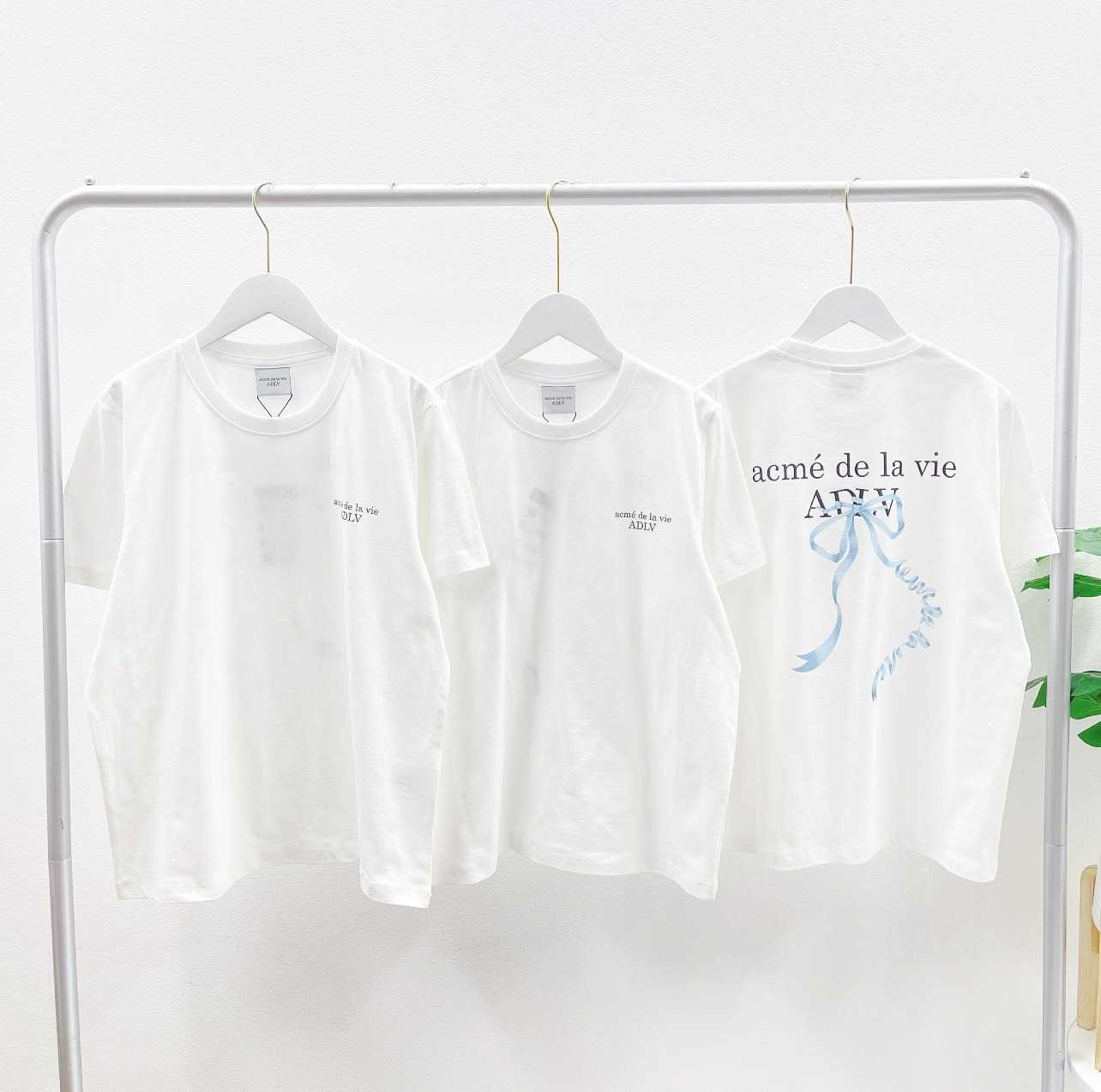 ADLV  White Ribbon T-Shirt (Women) NEW SIZE!