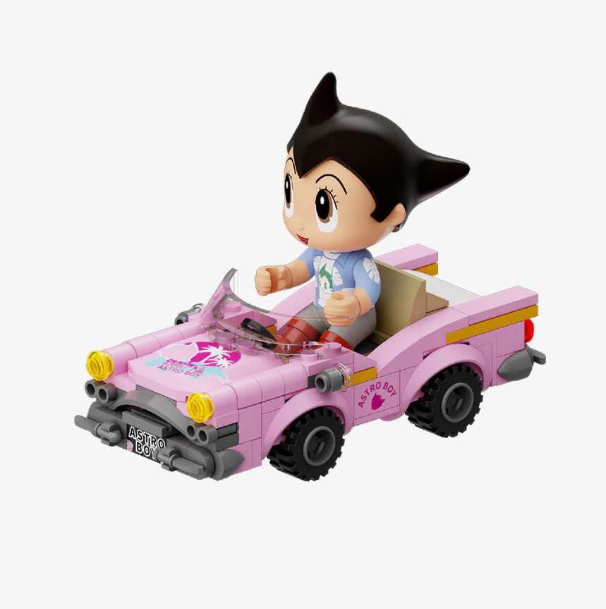 Pantasy Astro Boy Fantastic Car Series - Vintage Car ตัวต่อพลาสติก รุ่นมินิแอสโทรบอย รถวินเทจ