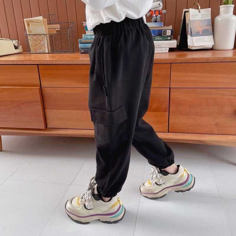 กางเกงขายาว สีดำ- Size80