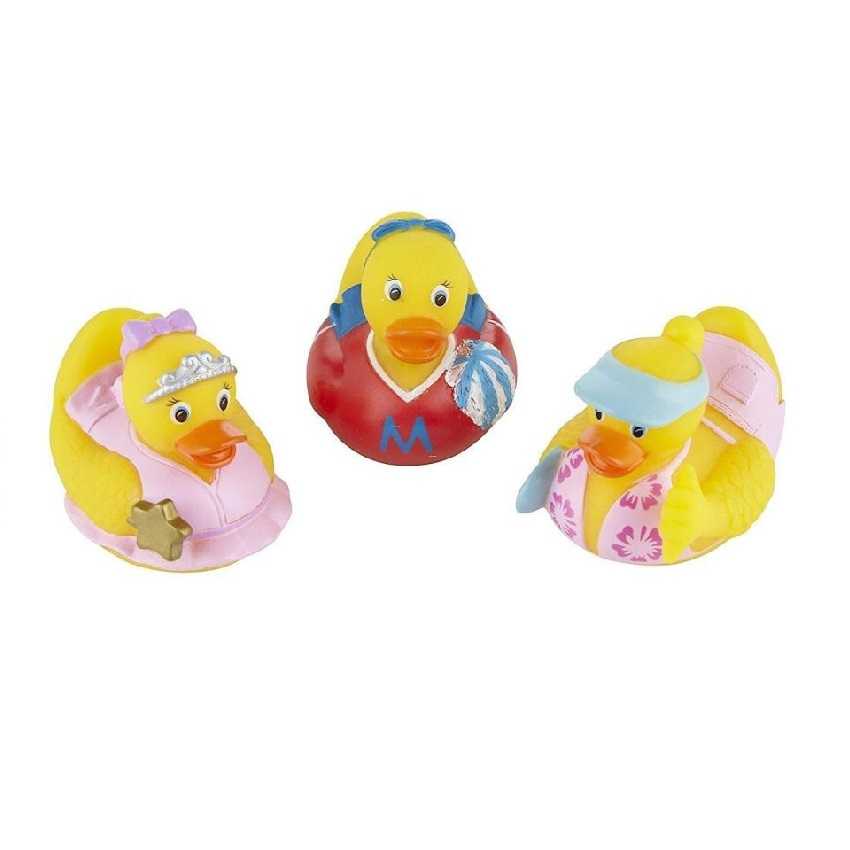 #ของเล่นในน้ำ Munckin : MNK10320# Mini Ducks - 3pk - Girl