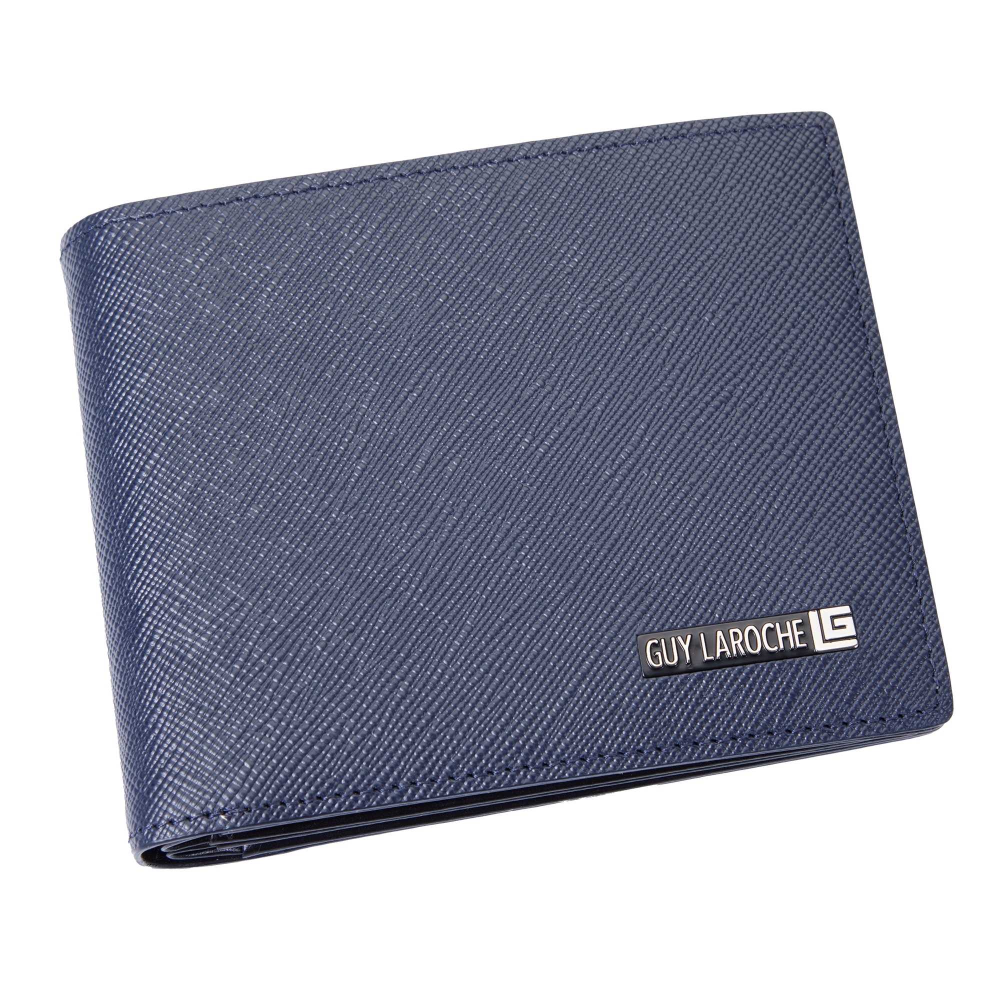 Guy Laroche กระเป๋าสตางค์มีชิ้นเครดิต สีกรมท่า รุ่น onix (BW32213S5)