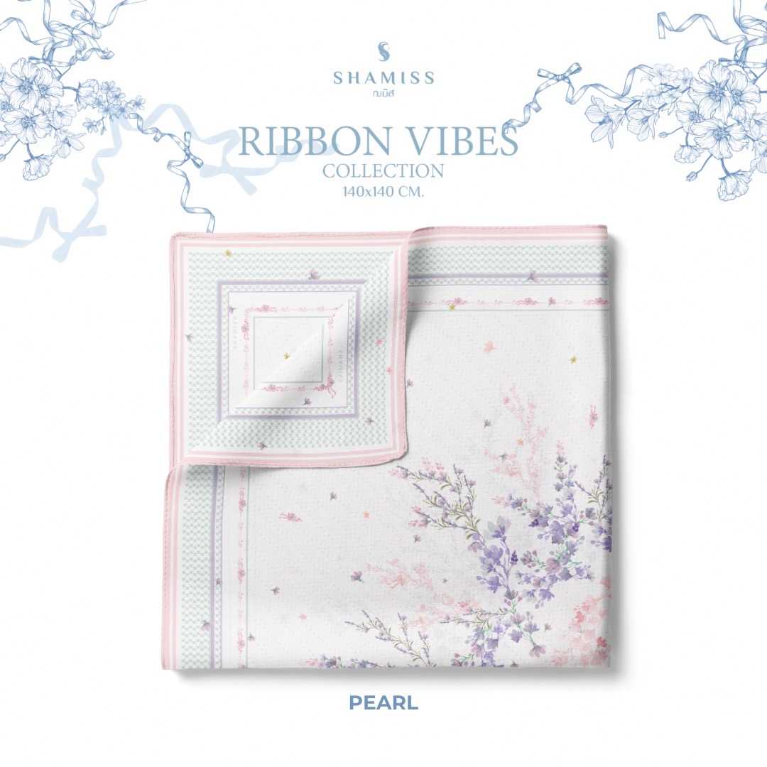 ฮิญาบ Ribbon Vibes Collection 140x140cm. 