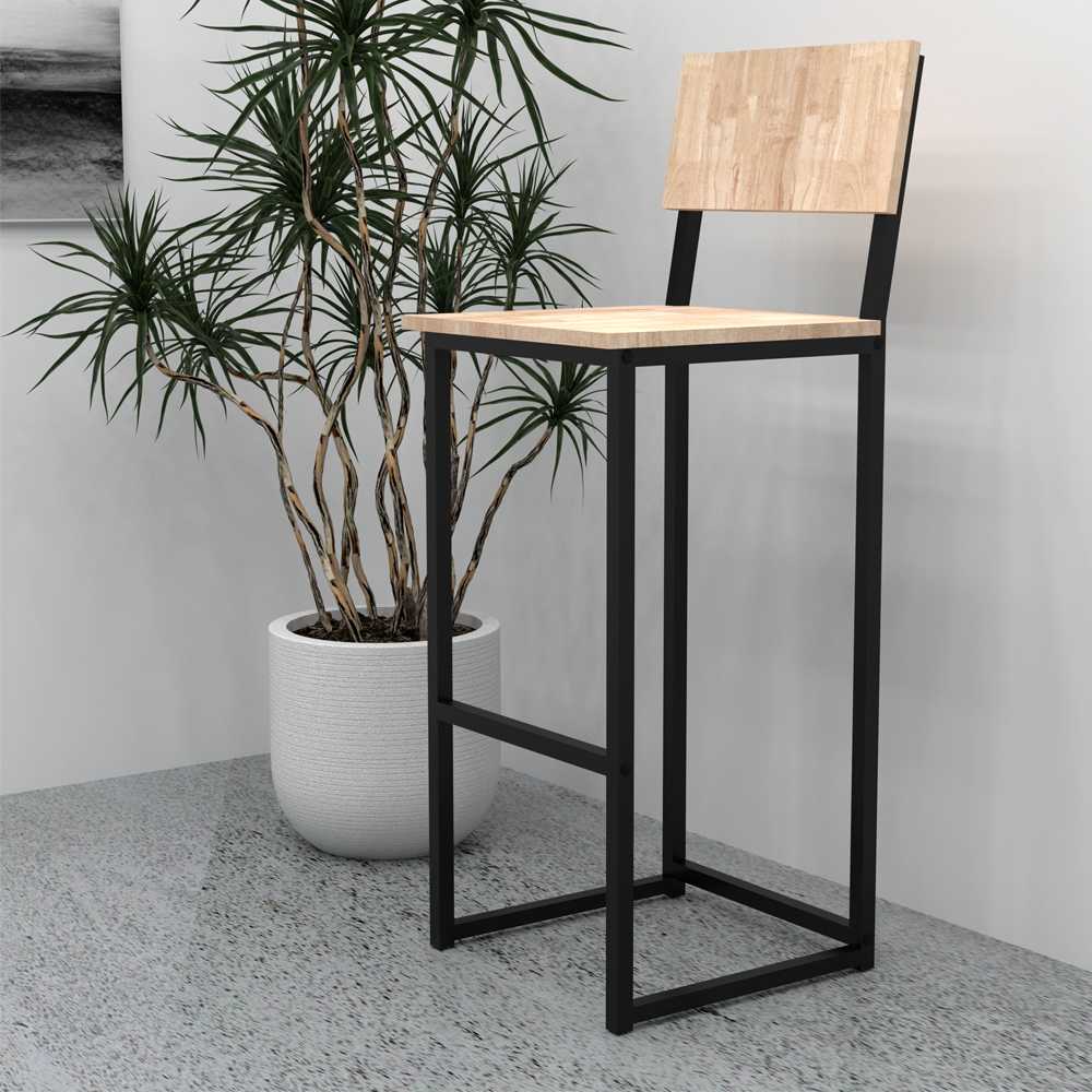MONSTER STEEL เก้าอี้บาร์ สไตล์ลอฟท์ รุ่น CSN011 ขนาด 40x45.5x105 cm.
