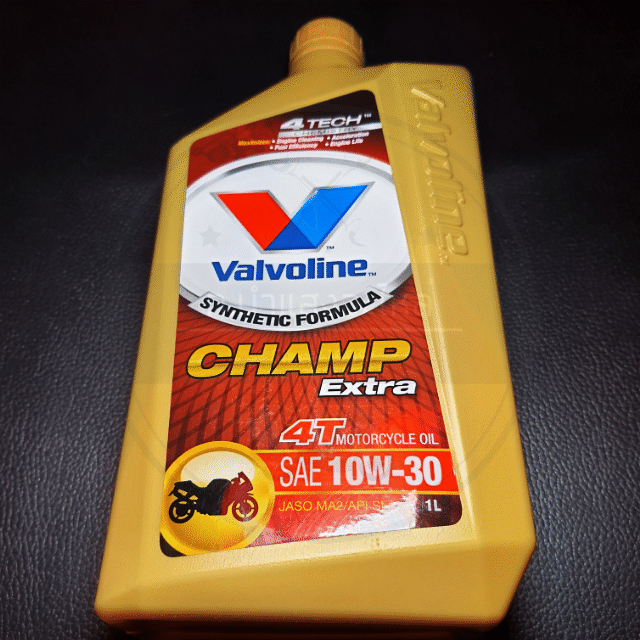 น้ำมันเครื่อง 4T - Valvoline SAE 10W-30 (1 ลิตร)