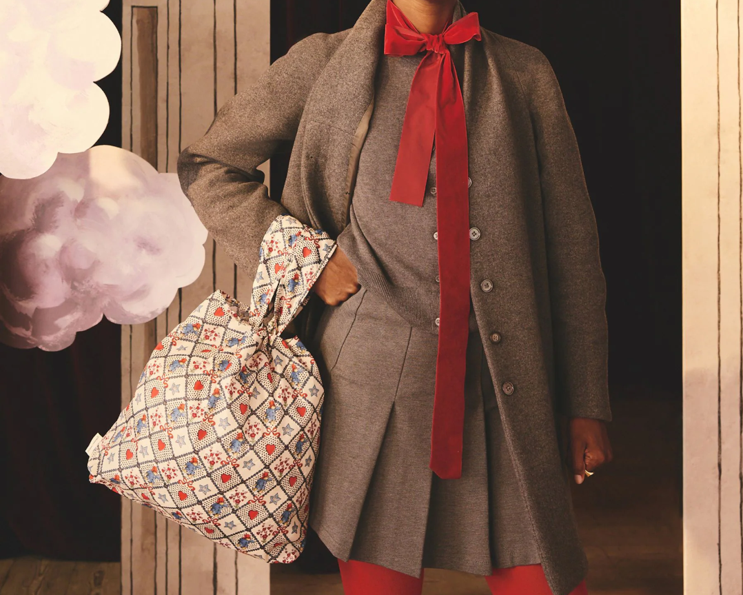 Paddington Check Foldaway Shopper