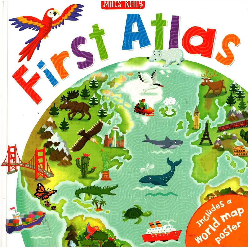 #Sale10.10 First atlas illustrated atlas