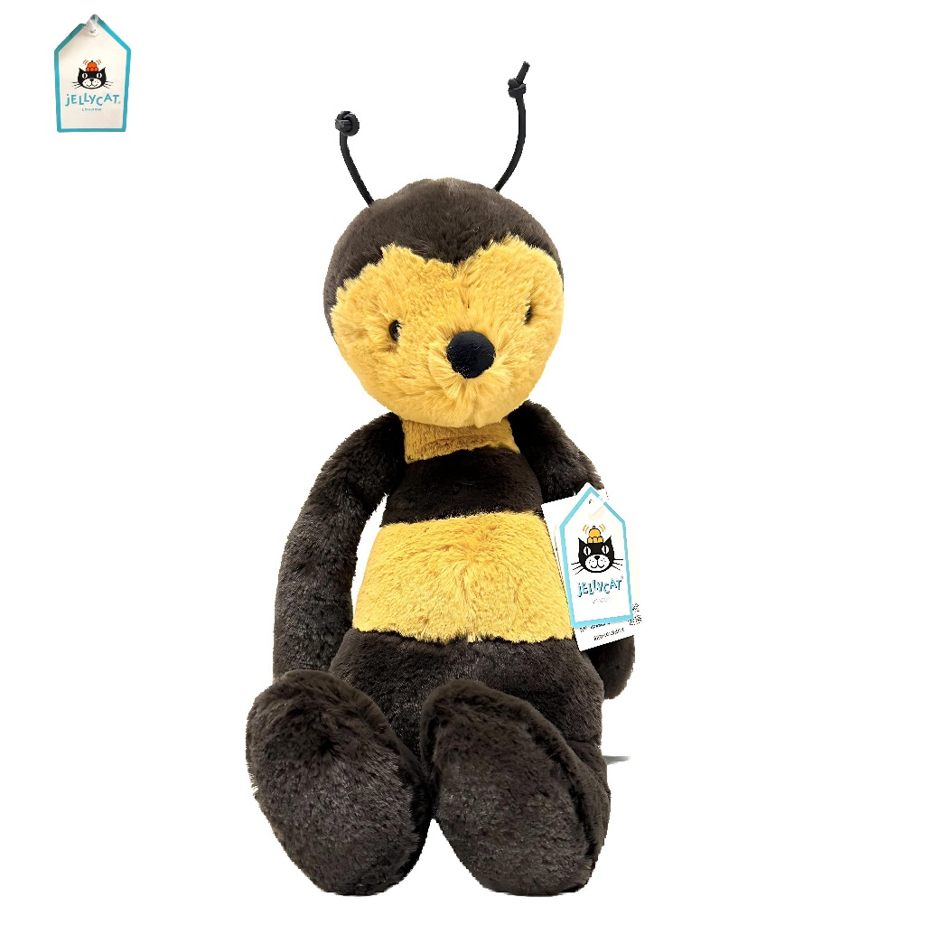 JELLYCAT ตุ๊กตาผ้าขน Bashful Bee Size Medium ของแท้จาก London ของใหม่