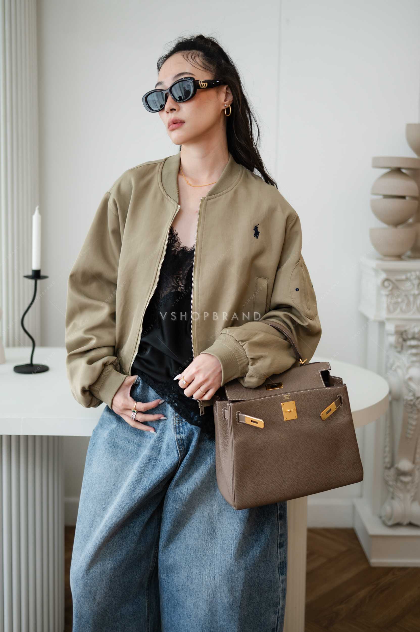 แจ็คเก็ตปักโปโลอก 