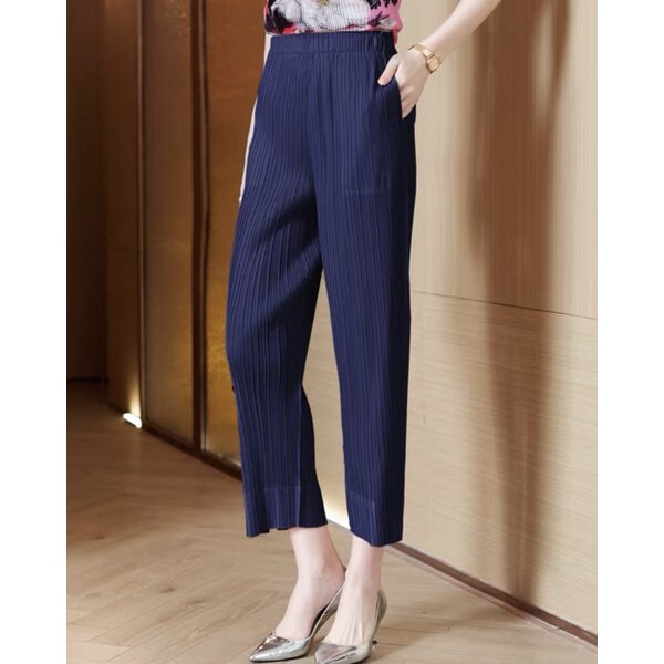 ยาว 34 นิ้ว 2MUAY รุ่น GM7258 กางเกงอัดพลีท SLIM FIT PLEATED PANTS 55 สี FREE SIZE