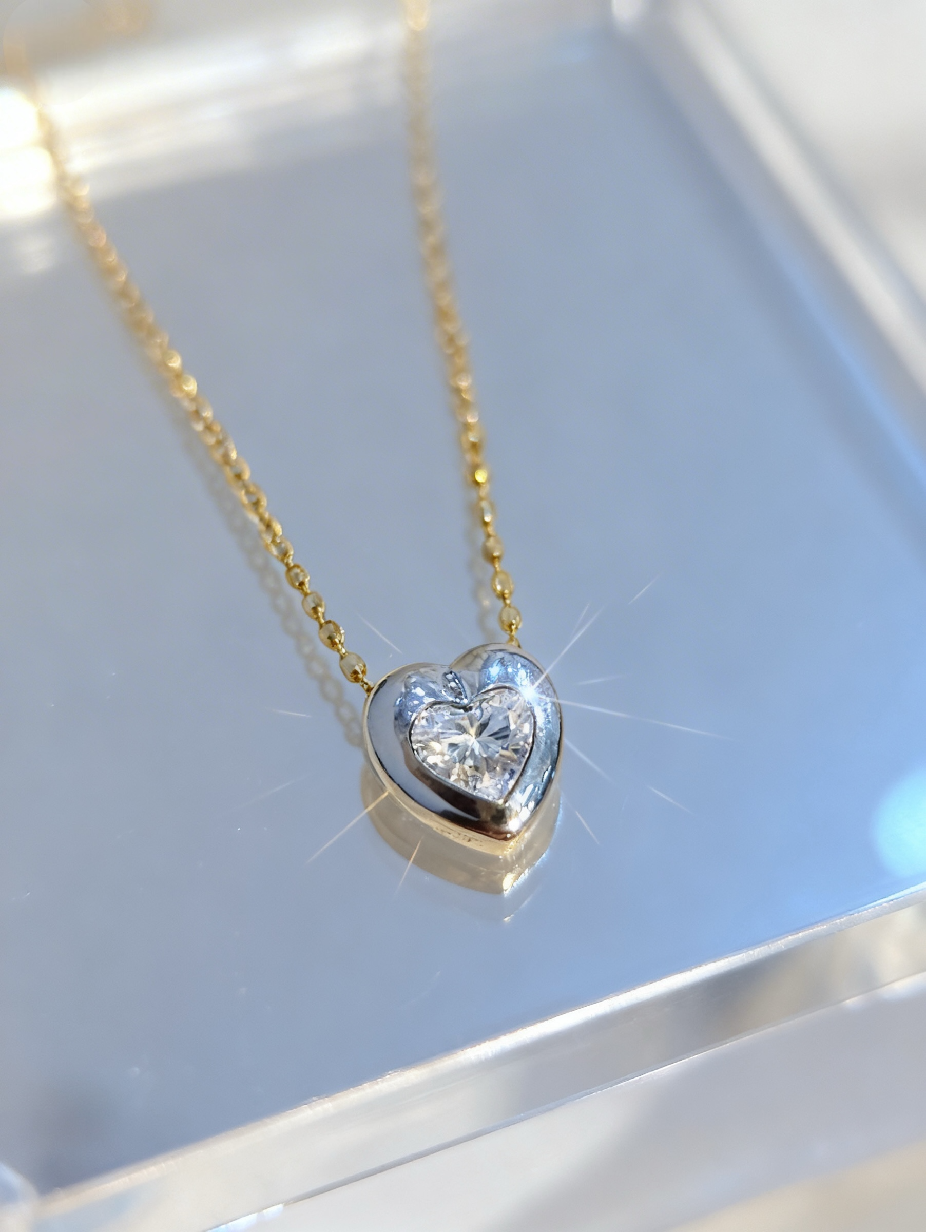 จี้เพชรหัวใจ 0.23ct