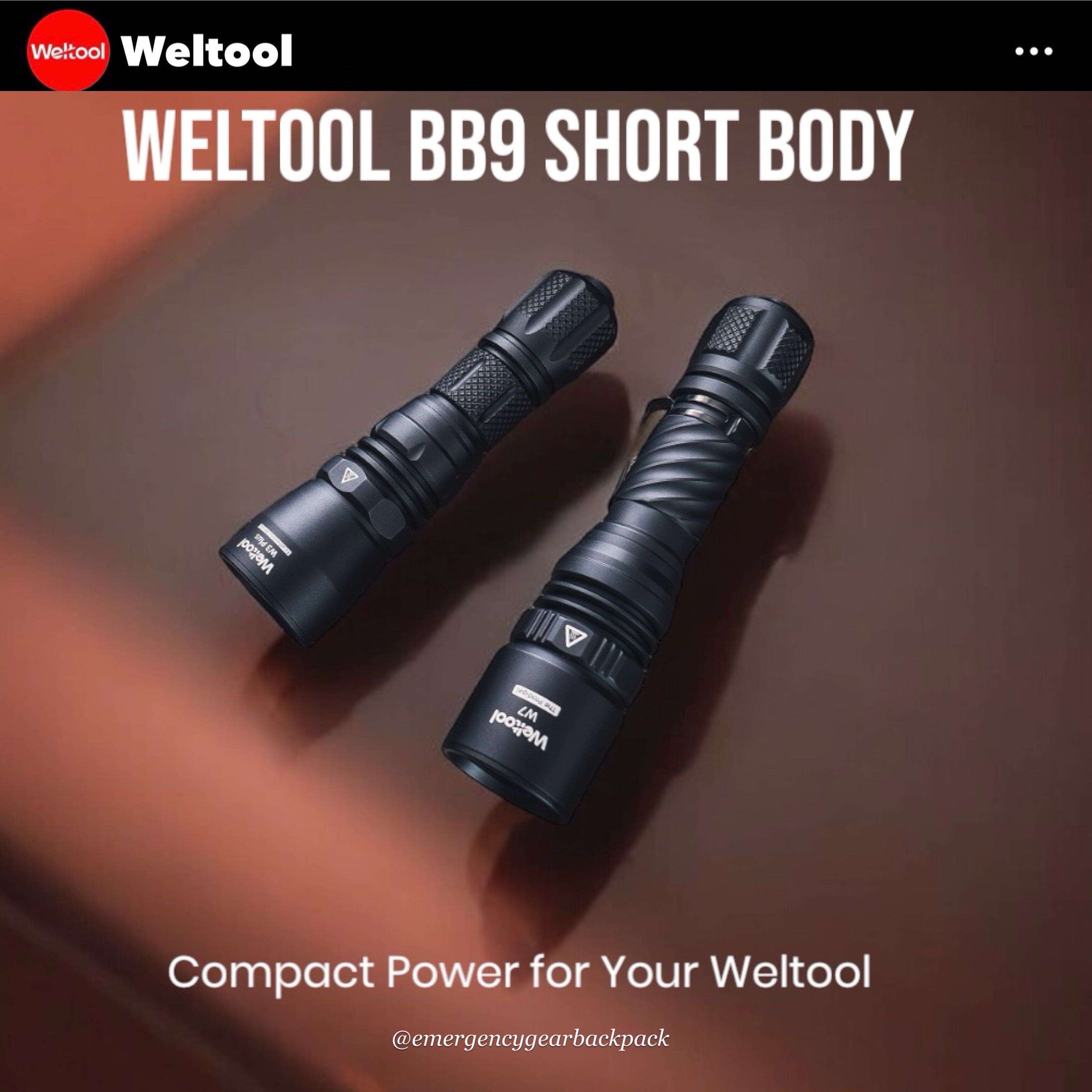 Weltool BB9 Short Body for W3Pro/ W3Plus/ W7/ T8Plus
