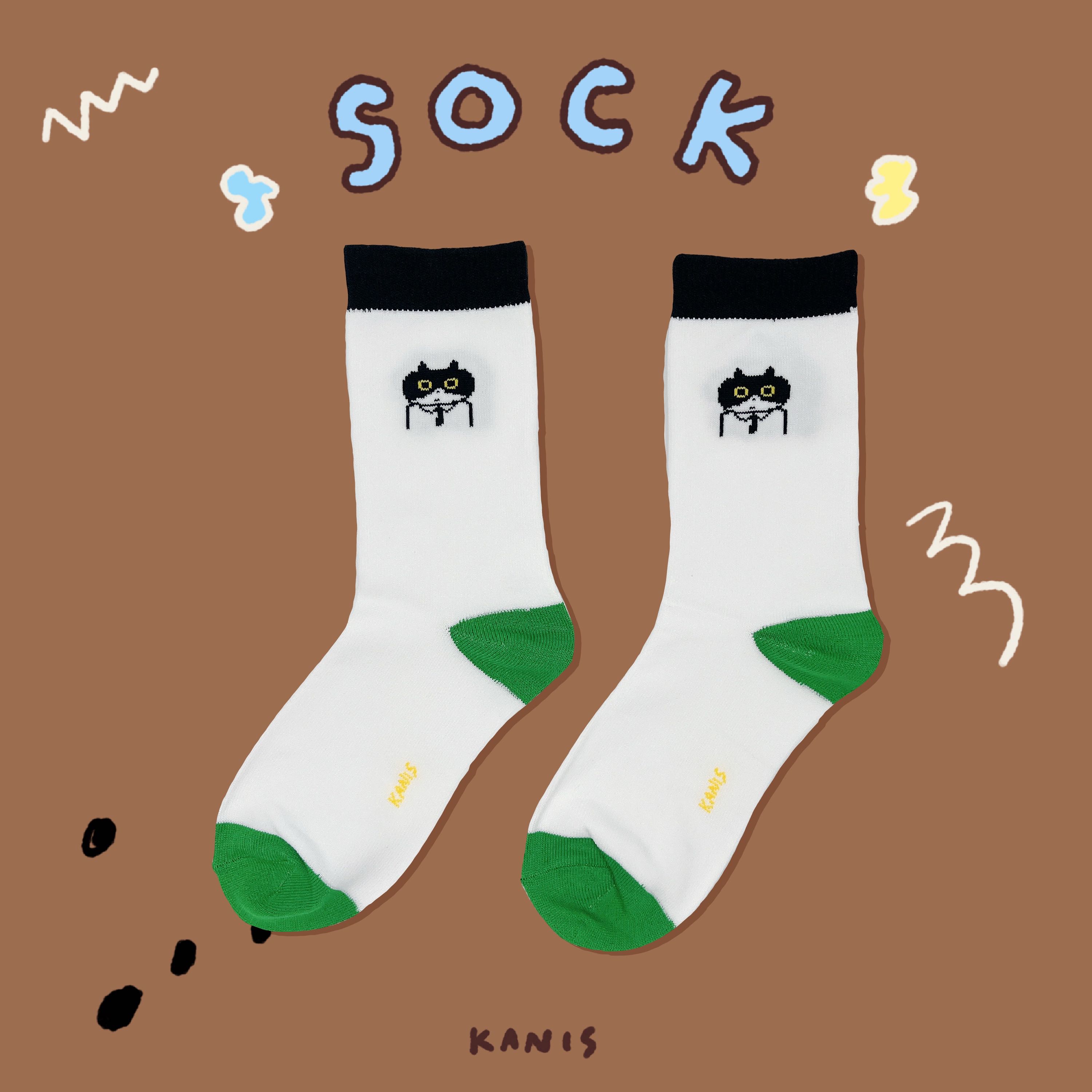 Sock Office Boy - Black