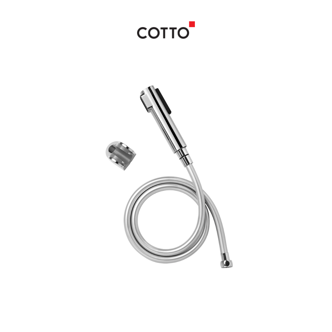 COTTO CT9915#CR(HM) ฝักบัวฉีดชำระสีโครเมี่ยม 2 ฟังก์ชั่น