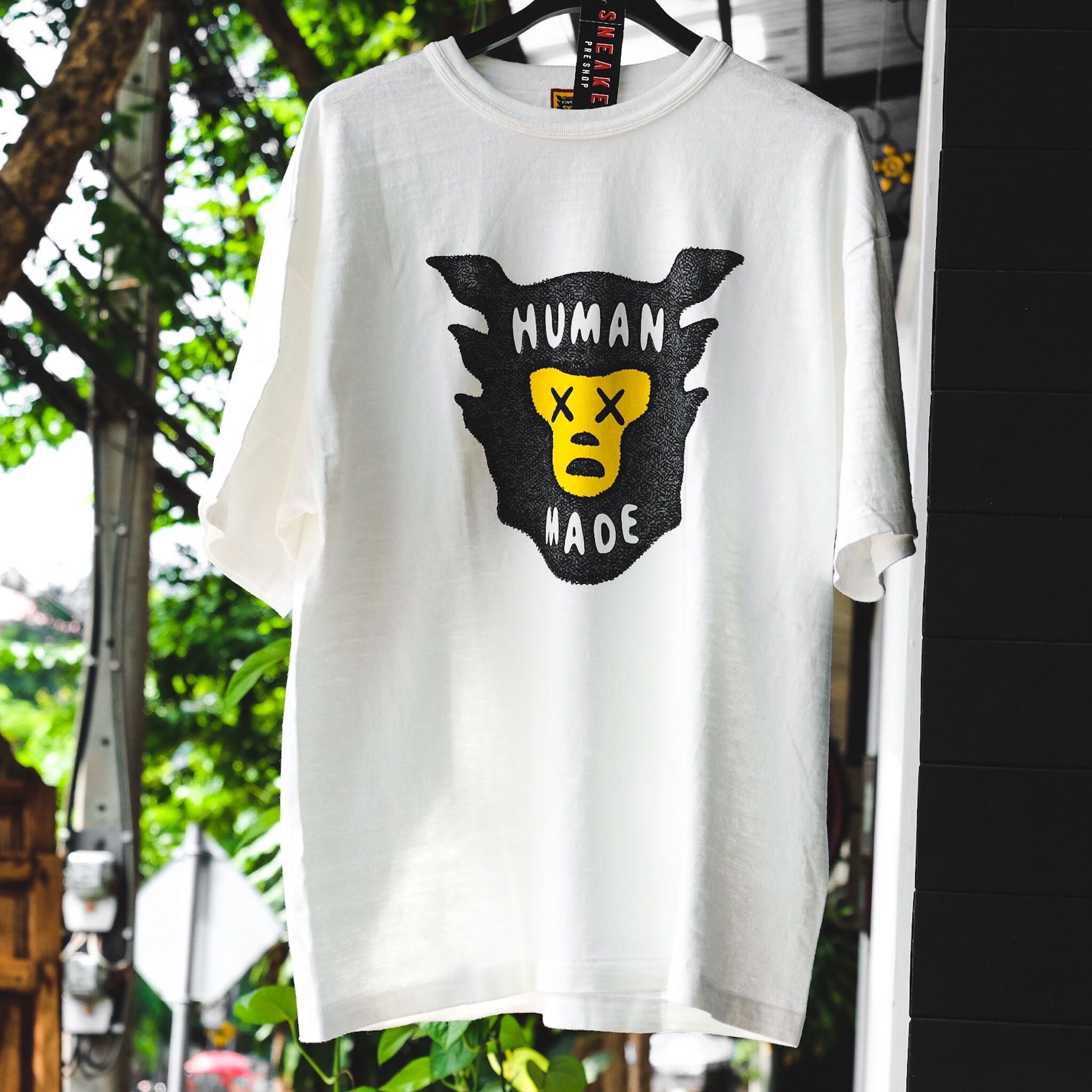Human Made x KAWS 1 White Tee 