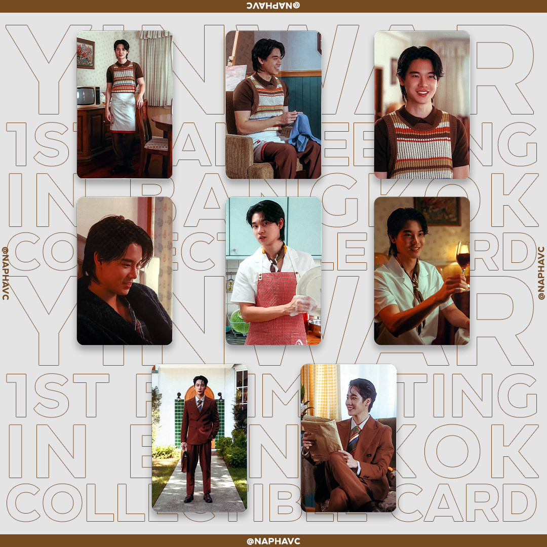 YinWar 1st Fanmeeting in BKK Collectible Cards