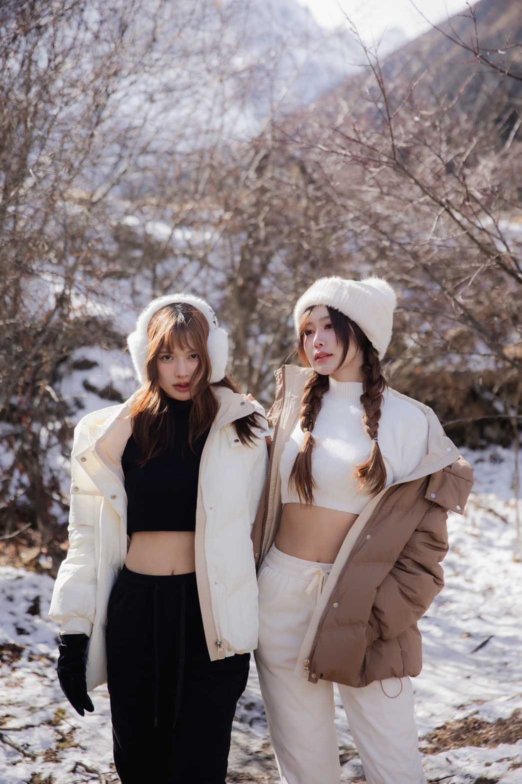 CO739 Hoodie Down Coat โค้ทขนเป็ด กันหนาวได้ดี น้ำหนักเบา