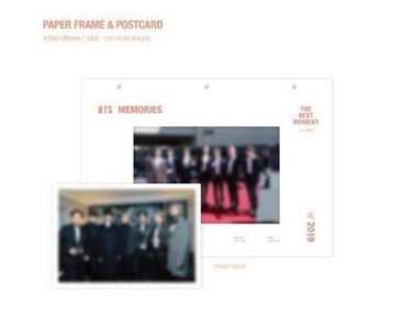 [พร้อมส่ง][หาร] Paper Frame + Photo card  - BTS MEMORIES OF 2019