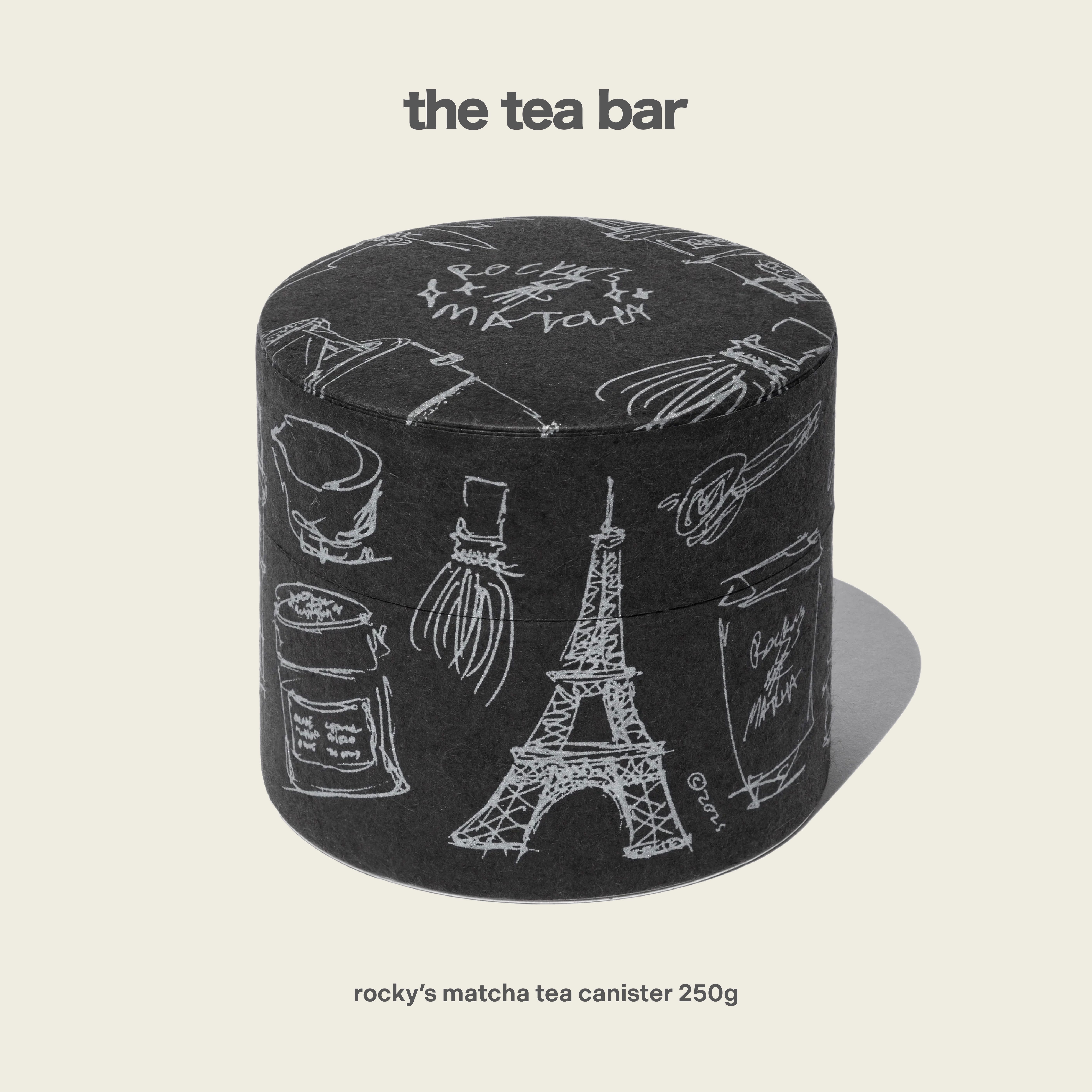 ROCKY’S MATCHA tea canister 250g