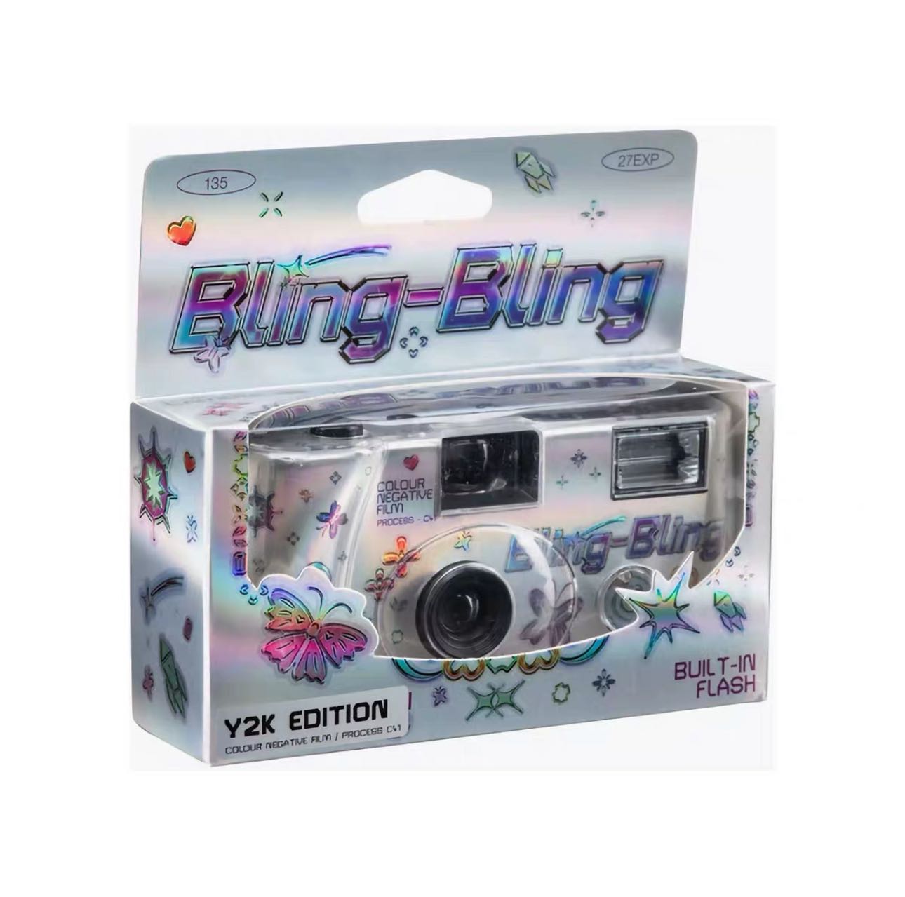 Bling-Bling Y2K ✨ กล้องใช้แล้วทิ้งฟิล์มเอฟเฟ็กต์