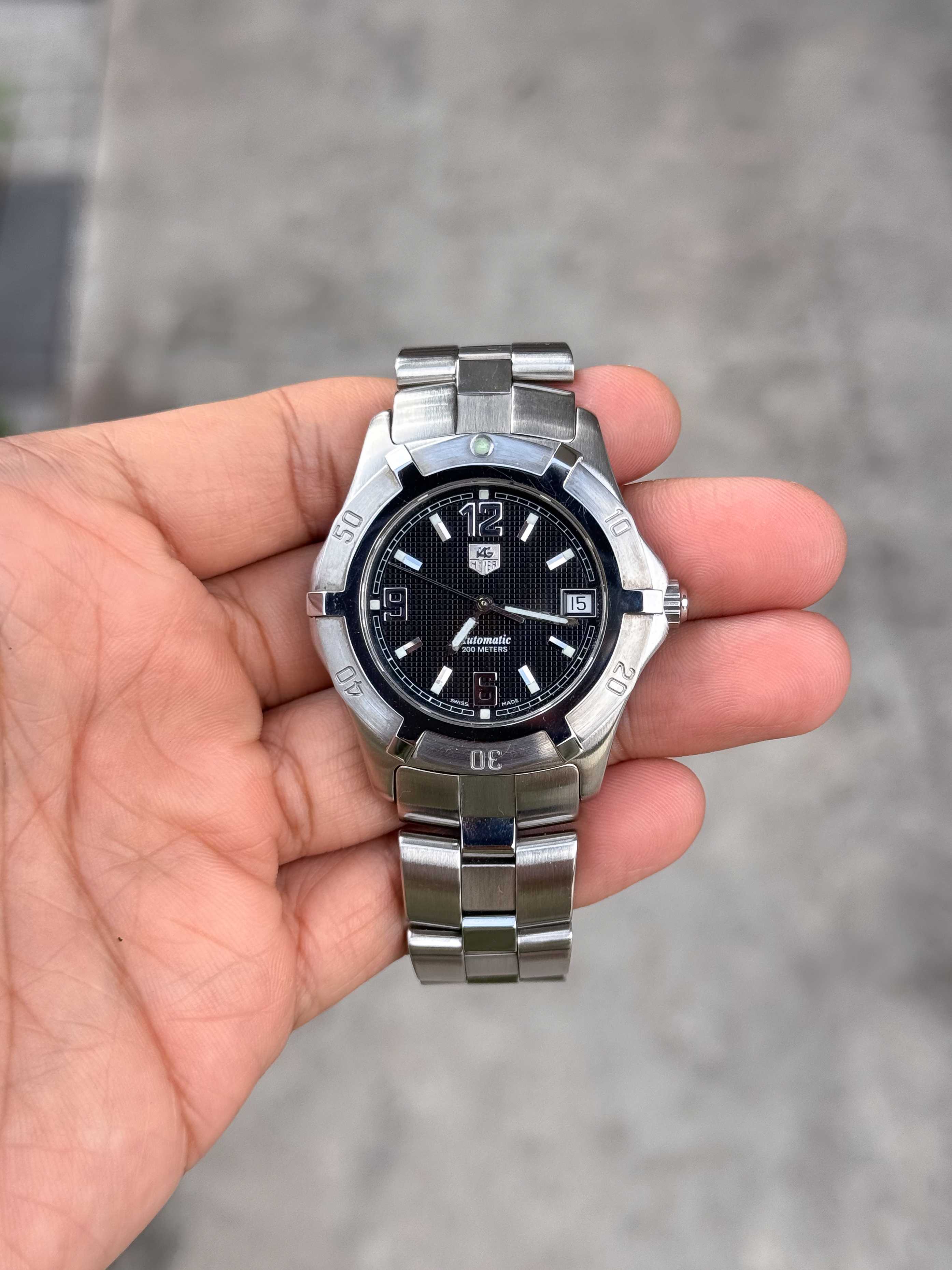 Tag Heuer S2000 Exclusive Automatic King Size หน้าดำ