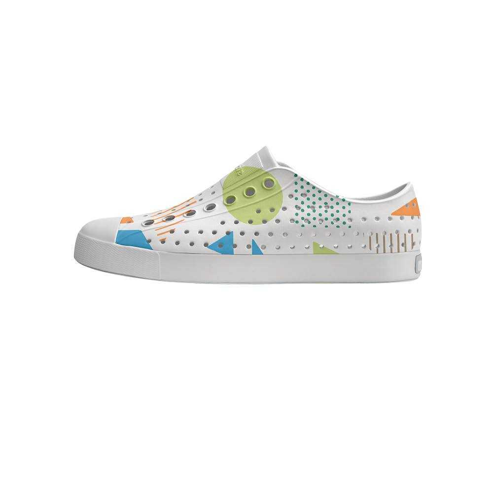 รุ่น Jefferson Wanderfoam Print Shell White/ Shell White/ Aquarius Geometriske