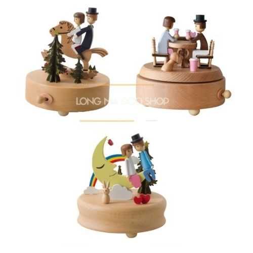 กล่องดนตรีไม้ มีชีวิต Music box (Voice : Love Story)