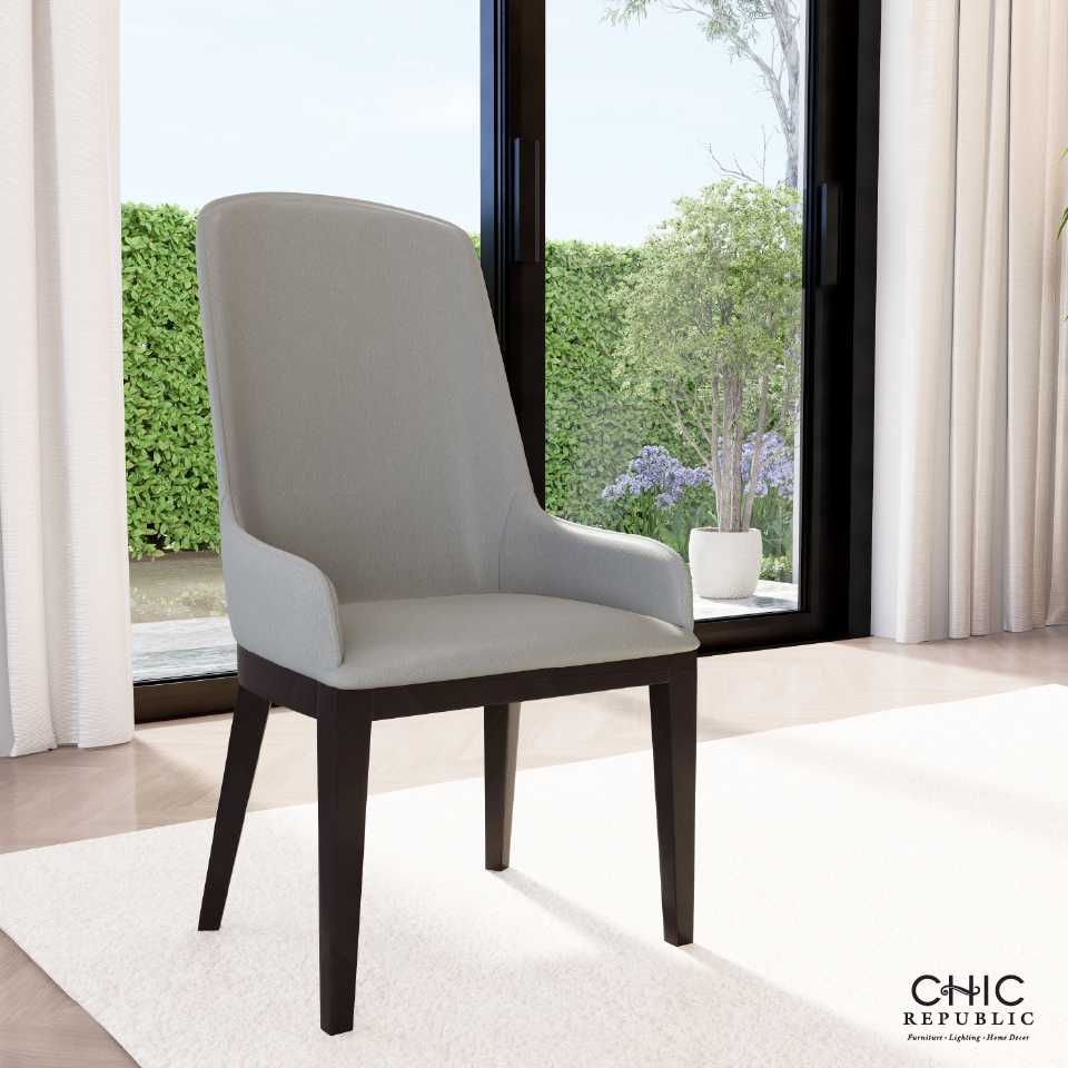 Chic Republic DERREN เก้าอี้รับประทานอาหาร - สี ครีม
