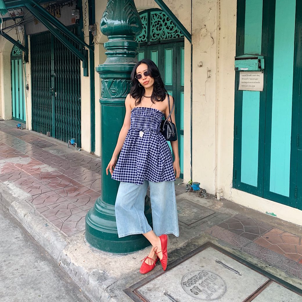 Betty smock skirt/strapless 