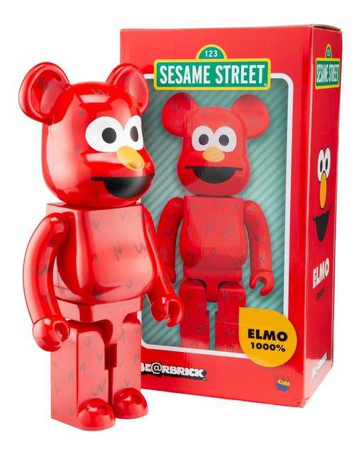 Be@rbrick Sesame Street Elmo 1000%