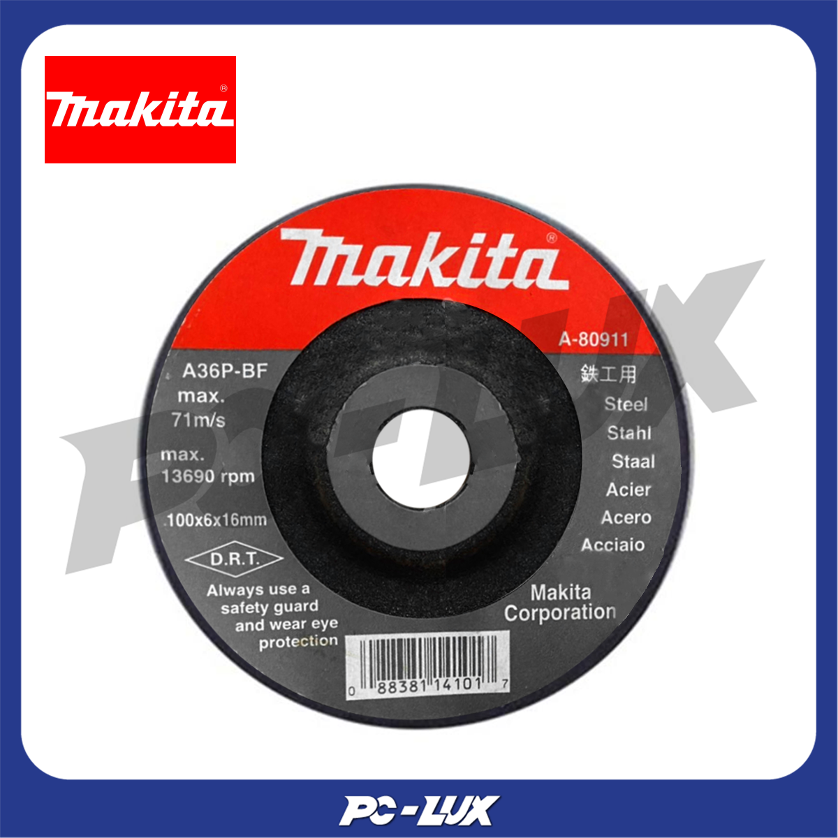 MAKITA แผ่นเจียรหนา A36 4 นิ้ว