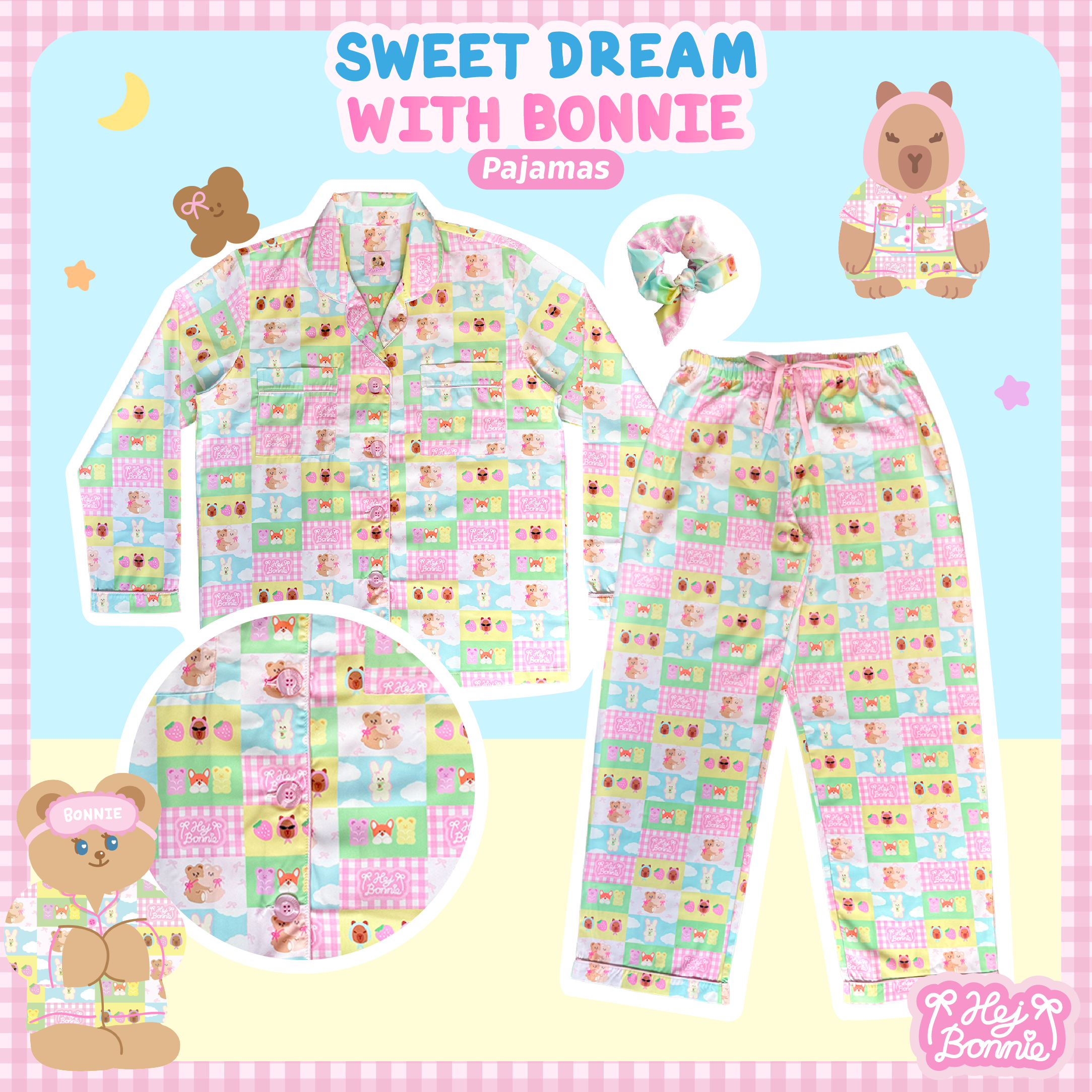 [สำหรับผู้ใหญ่] Sweet Dream with Bonnie Pajamas | Hej Bonnie Official