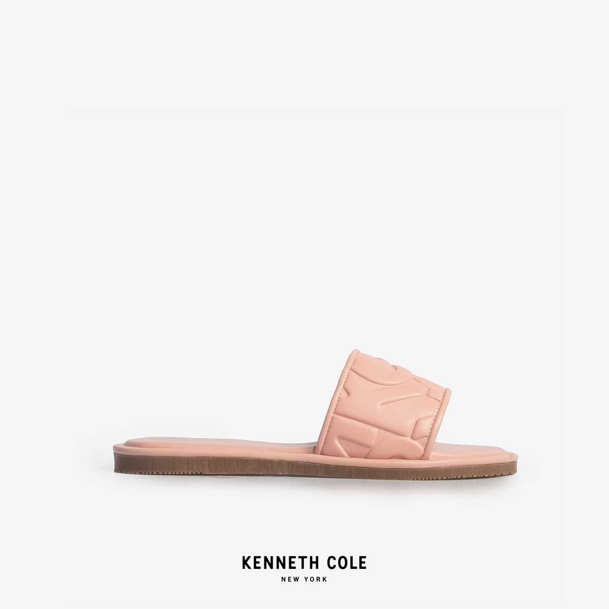 KENNETH COLE รองเท้าแตะผู้หญิงรุ่น JOLIE PUFF PINK สีชมพู ( SAN - RF91085MF-650 )