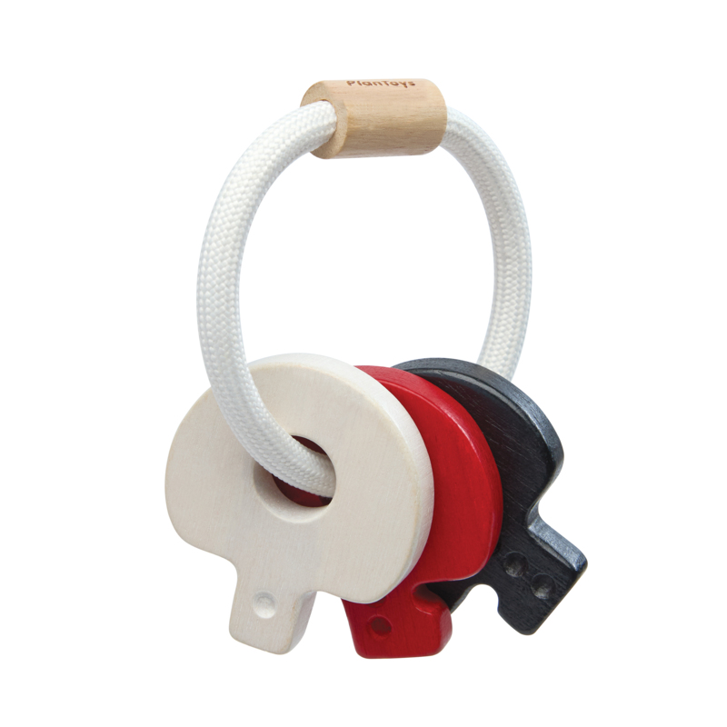 Baby Key Rattle - High Contrast พวงกุญแจเขย่า-ไฮคอนทราสต์