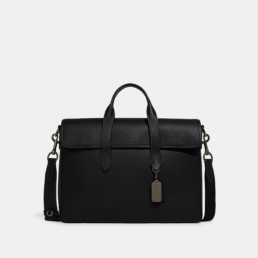 Coach C9875 Sullivan Portfolio Brief (QB/BK) กระเป๋าใส่เอกสารผู้ชาย สี Qb/Black