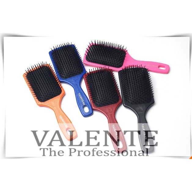 [สินค้าตัวอย่าง ห้ามซื้อ]  VALENTE หวีแปรง หวีแปรงผม จัดแต่งทรงผม รหัส VAL-620