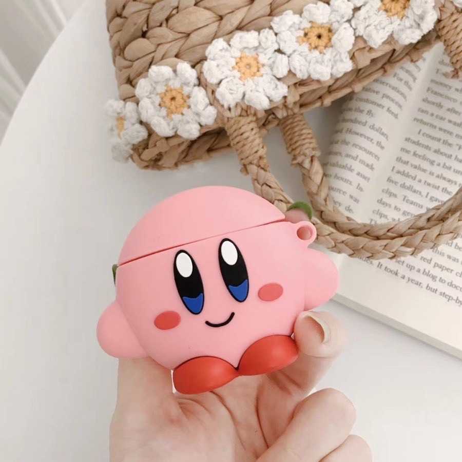 ♥ เคส Airpods : เคอร์บี้ Kirby ( พร้อมส่งเฉพาะรุ่น 1/2 )