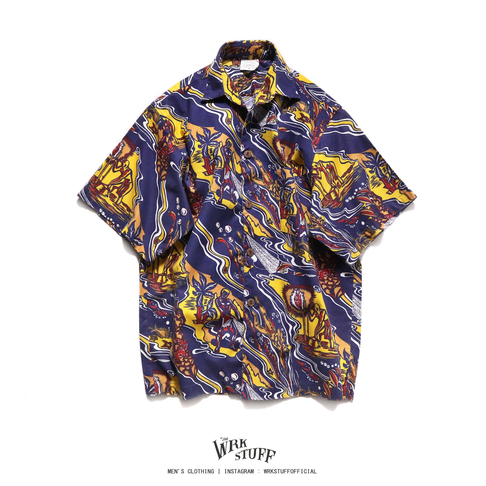 Canoe Aloha Shirt (M)