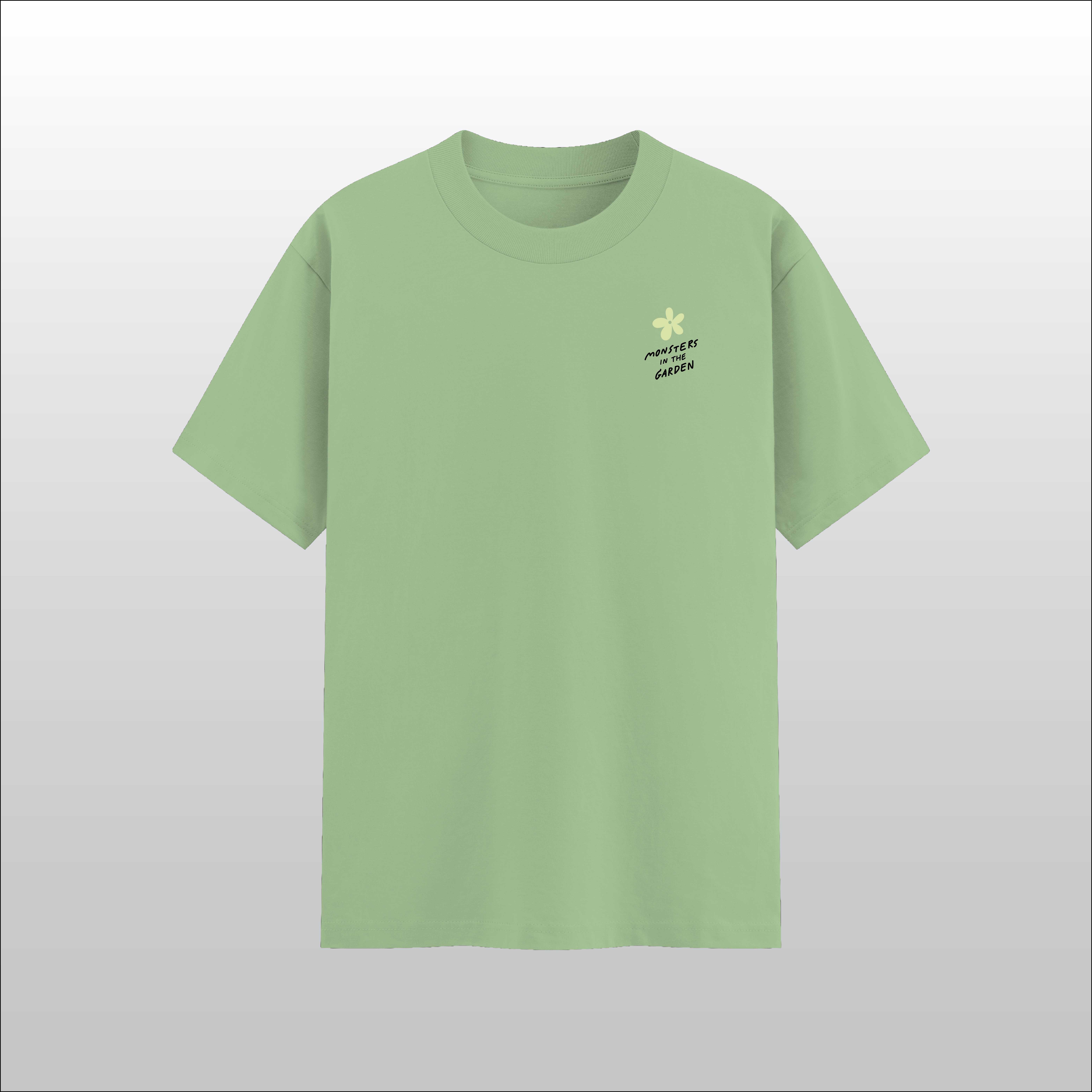 เสื้อยืด WHERE THE WILD THINGS BLOOM Green L