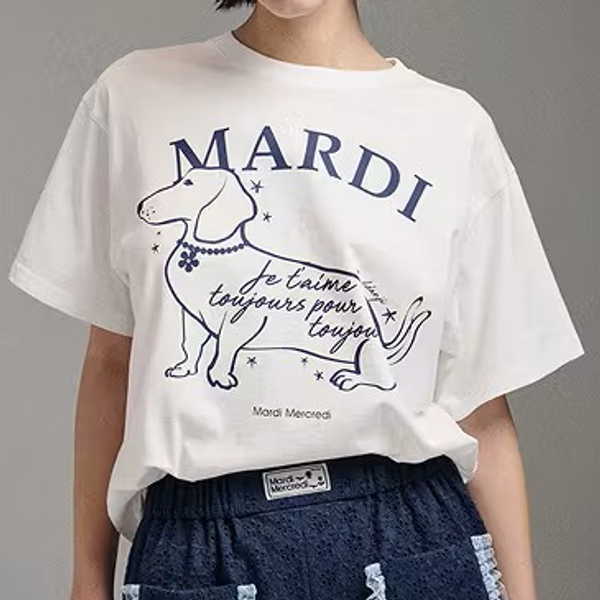 Mardi DDanji Flower Choker T-Shirt