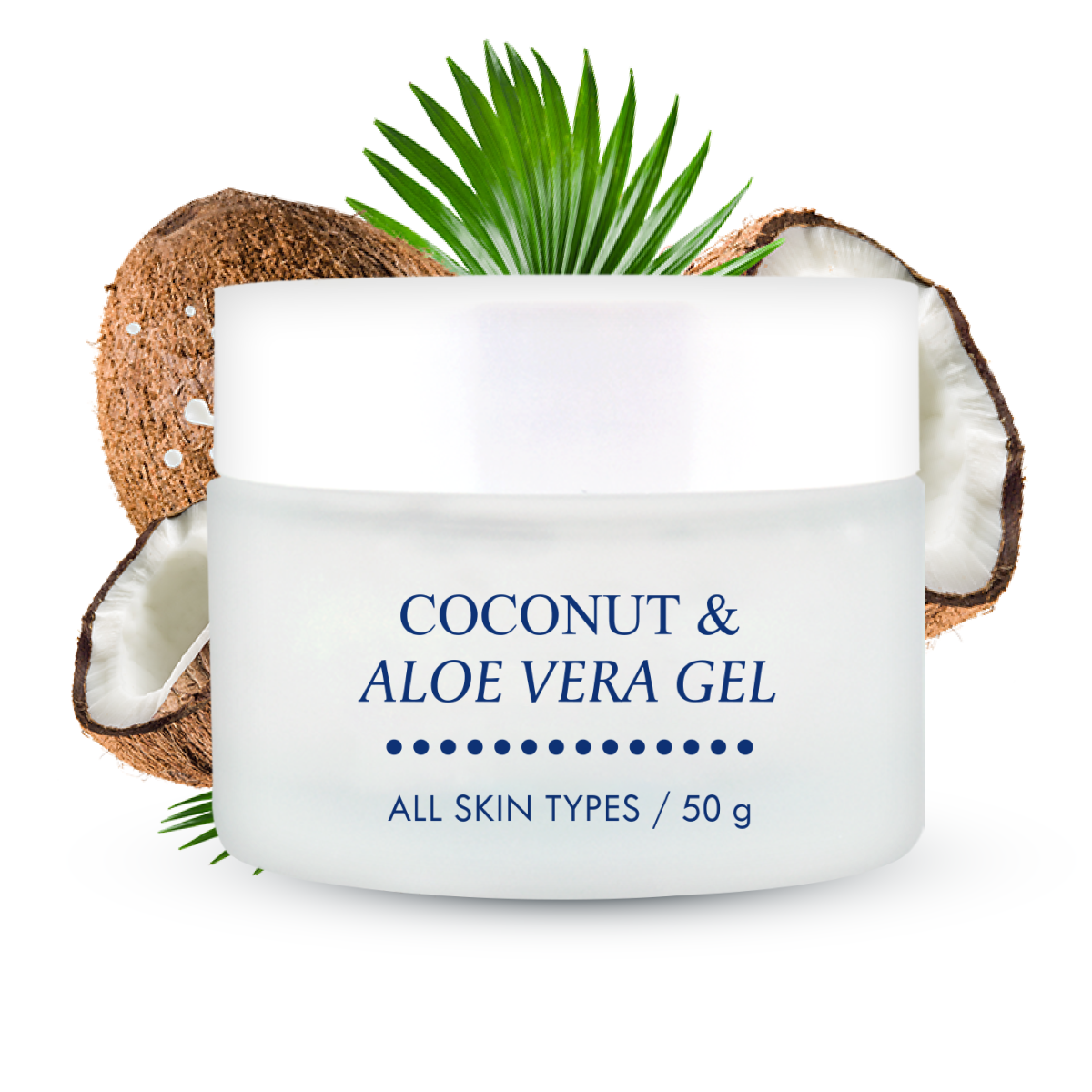 Thaicream เจลว่าน ว่านมะพร้าว เจลน้ำมะพร้าว ว่านหางจระเข้ ไทยครีม Coconut & Aloe Vera Gel 50 g