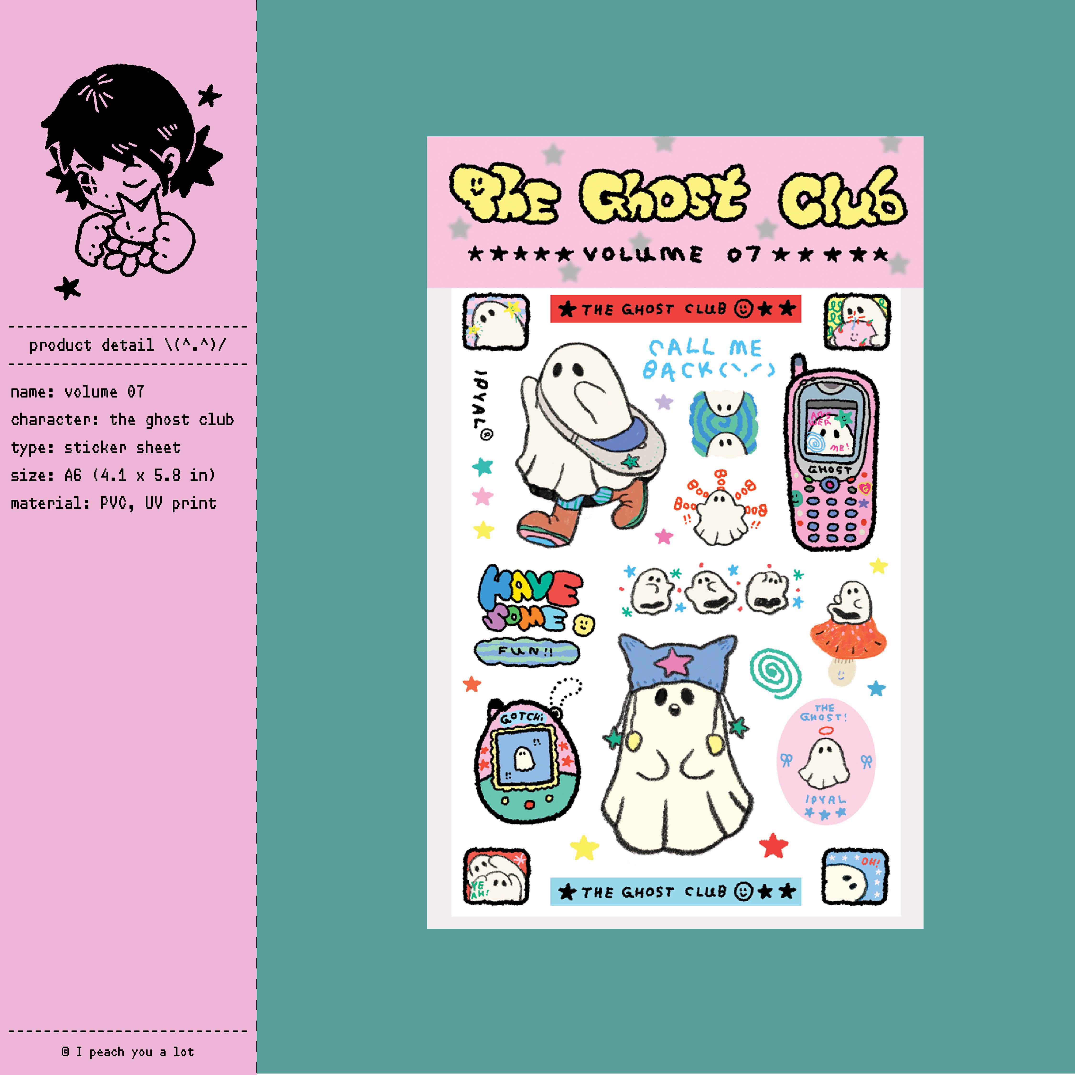 The ghost club vol.07 / sticker