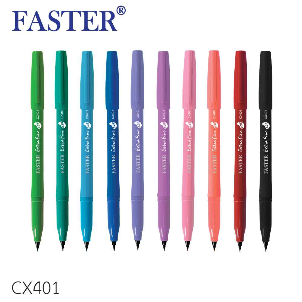 CX401 FASTER ปากกาเอ็กซ์ตร้า ไฟน์
