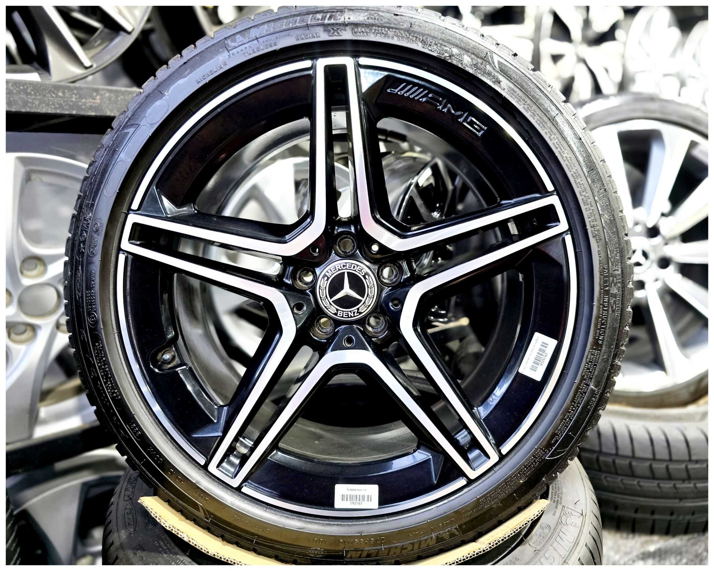 ล้อ Mercedes Benz CLS W257 ขอบ 19 ยางมิชลินปี 21 หน้า 8 ET 38 หลัง9 ET20   11921167 97251167