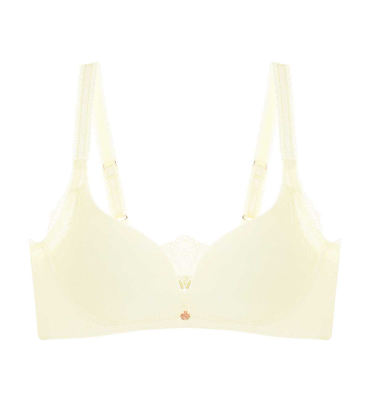 Triumph 10223228 New Florale Graceful P-R 00GT เสื้อชั้นในไม่มีโครง สีขาว